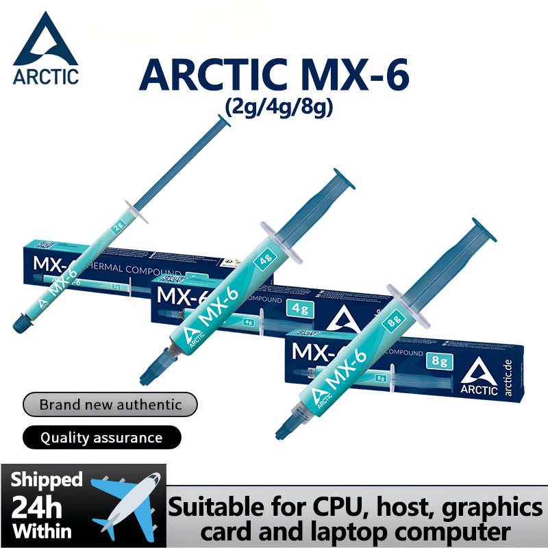 Thermal Paste Cpu - ARCTIC MX-6 (2g/4g/8g) Najlepsza pasta termoprzewodząca