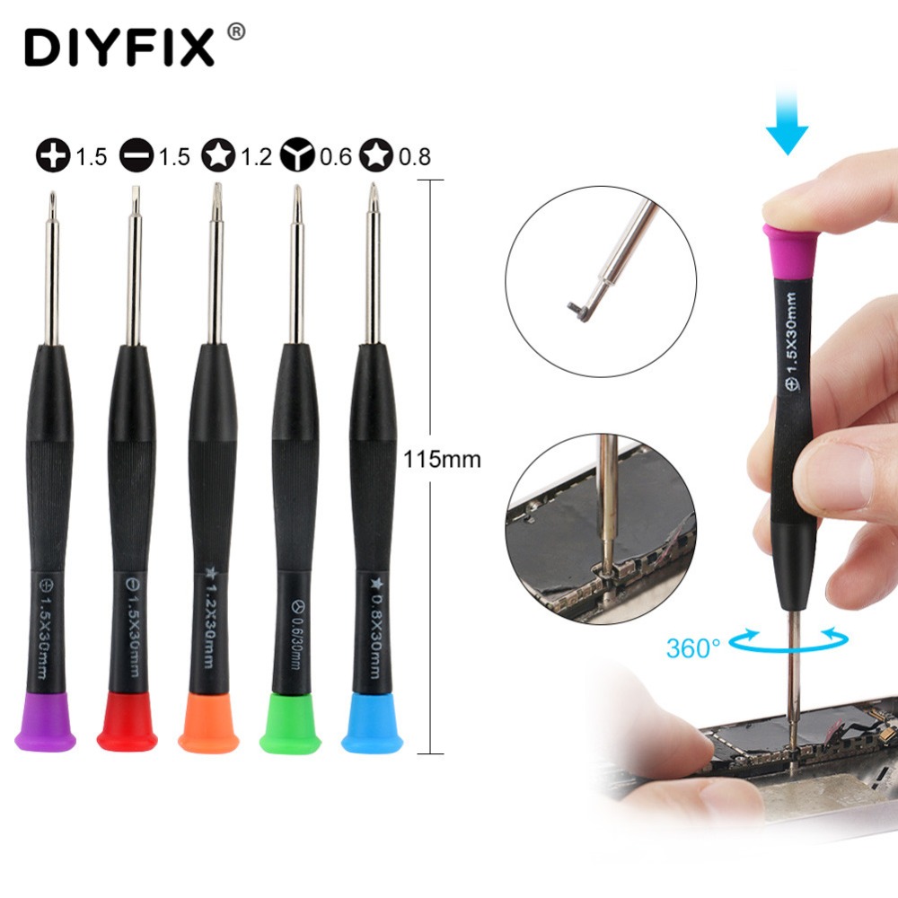 Pentalobe Screwdriver Set - Precyzyjny wkrętak DIYFIX P2 P5 Pentalobe