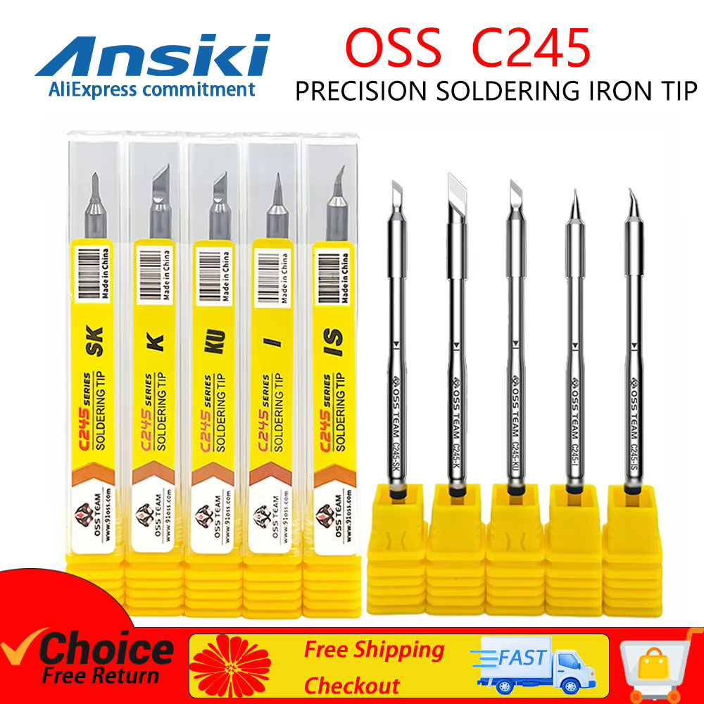 Electronics Repair Kit With Soldering Iron - Precyzyjny zestaw naprawczy do lutowania OSS