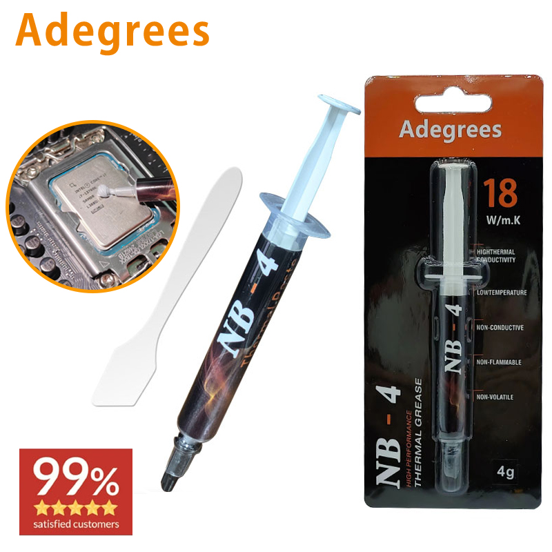 Thermal Paste Cpu - Pasta termoprzewodząca 18W/mk związek termiczny przewodzący