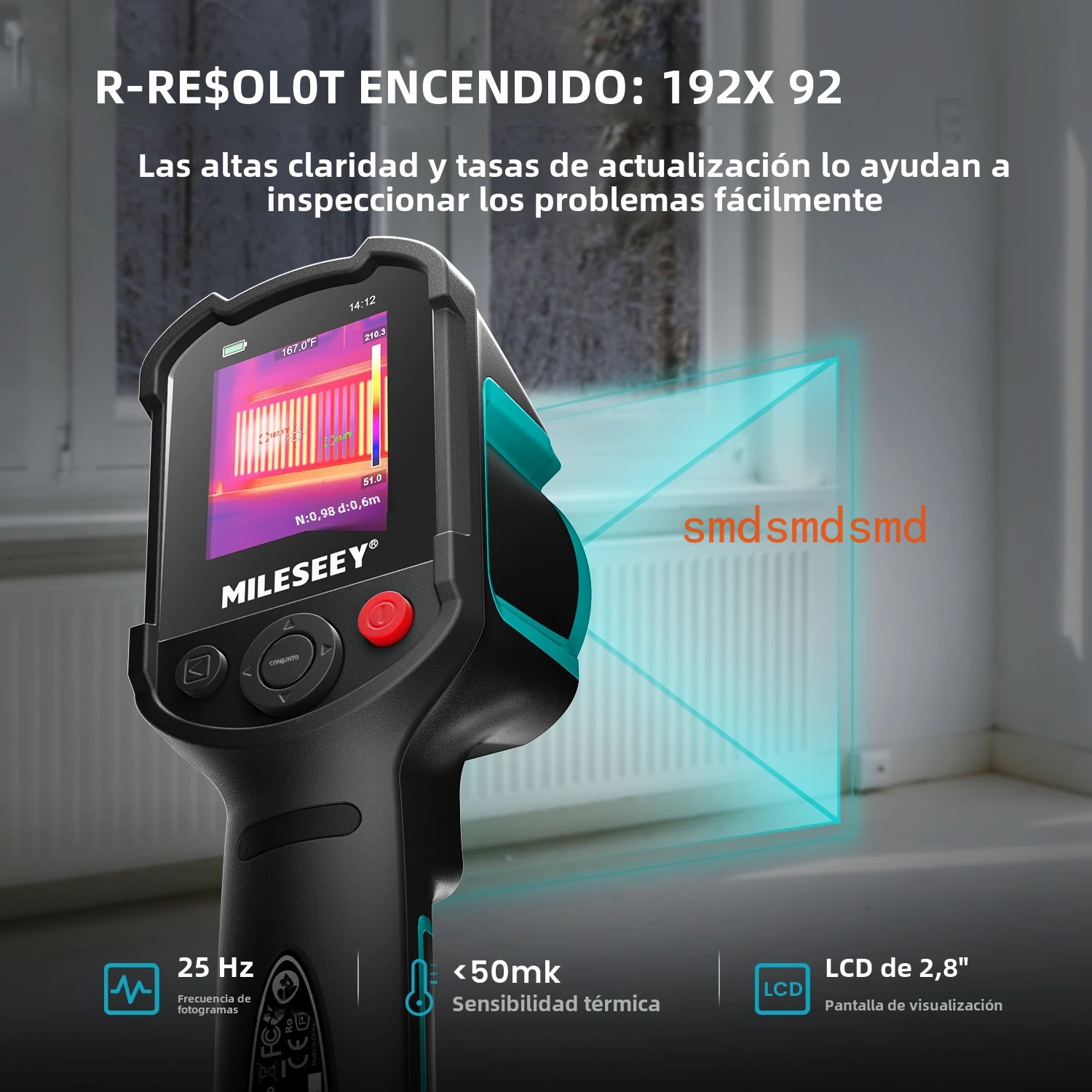 Electronics Repair Images - Kamera termowizyjna TR10 do wykrywania nieszczelności,