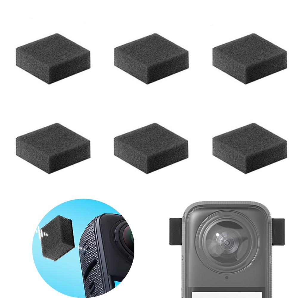 Insta360 Camera X3 - 6 sztuk mikrofon szyba przednia dla