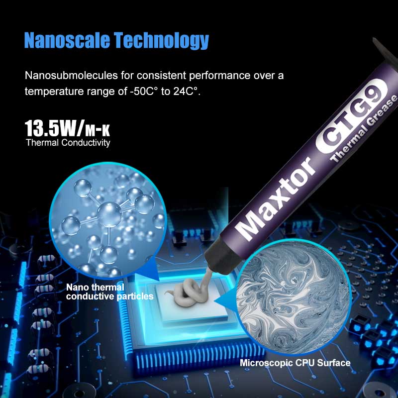 Maxtor CTG9 1g 2g 4g 8g Pasta  – Thermal Paste Cpu recenzja i cena