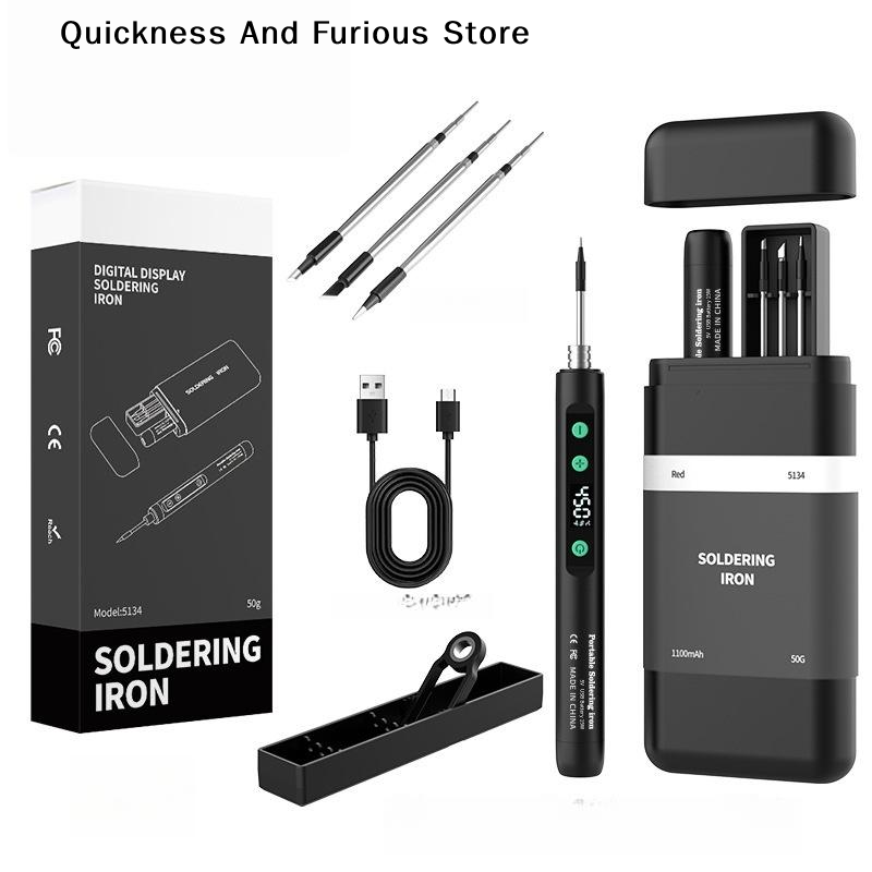 【TO】Bezprzewodowa lutownica z  – Electronics Repair Kit With Soldering Iron recenzja i cena