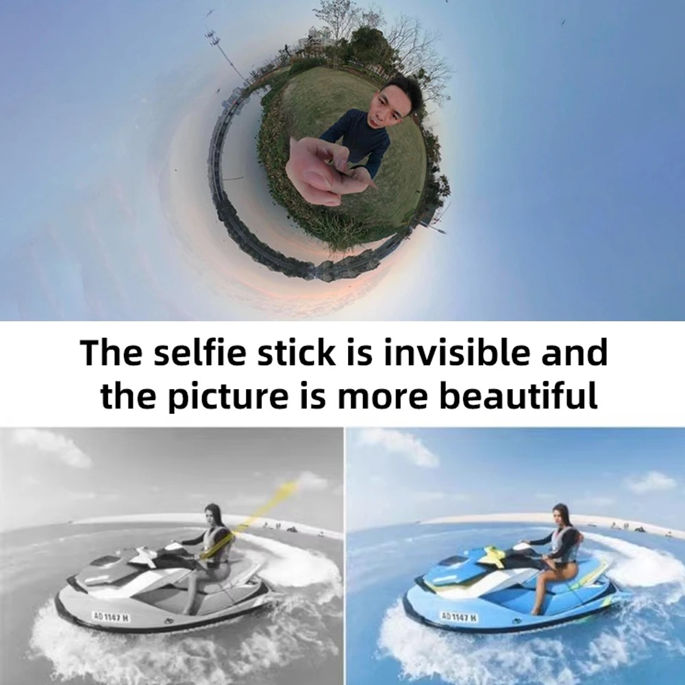 Monopod z włókna węglowego 3M  – Insta360 Camera X3 recenzja i cena
