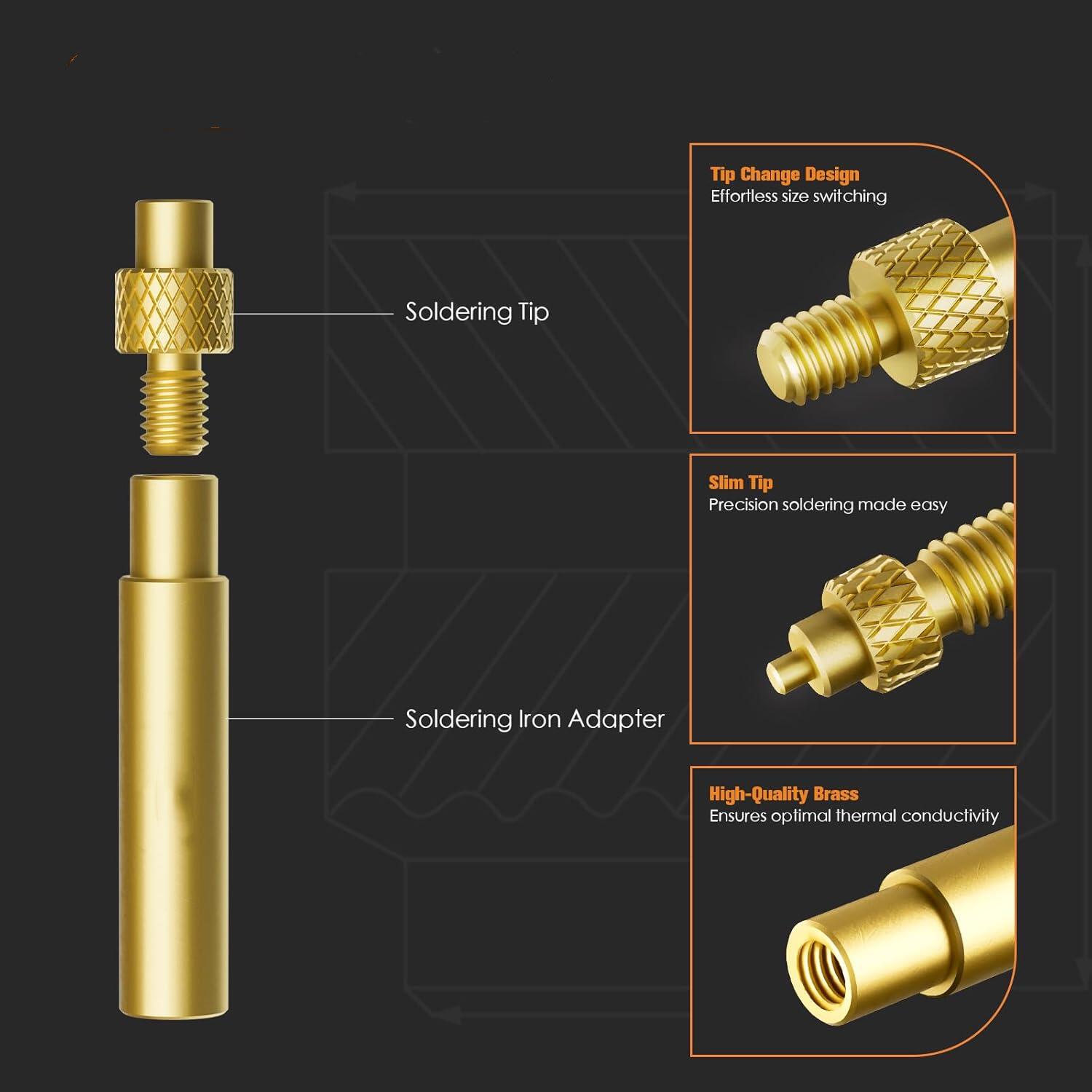 Nakrętka wkładki grzewczej Koń – Electronics Repair Kit With Soldering Iron recenzja i cena
