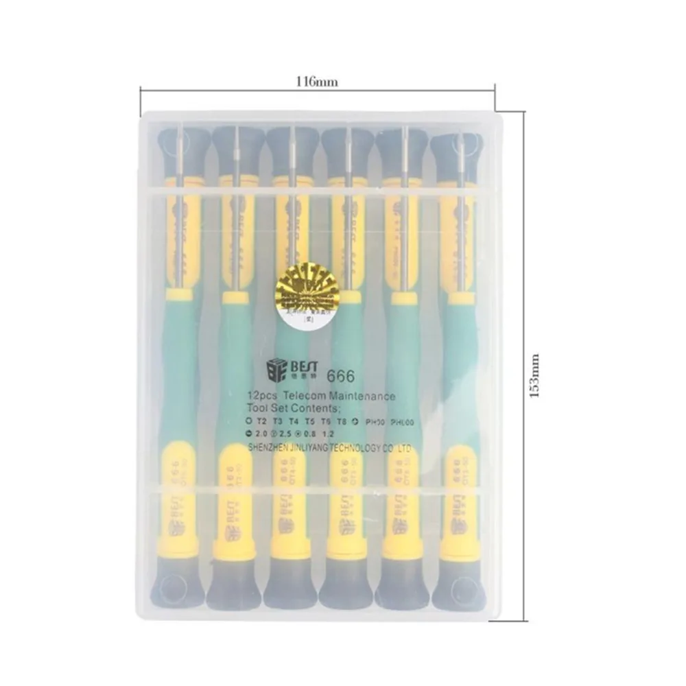 12 sztuk/zestaw śrubokrętów P2 – Pentalobe Screwdriver Set recenzja i cena