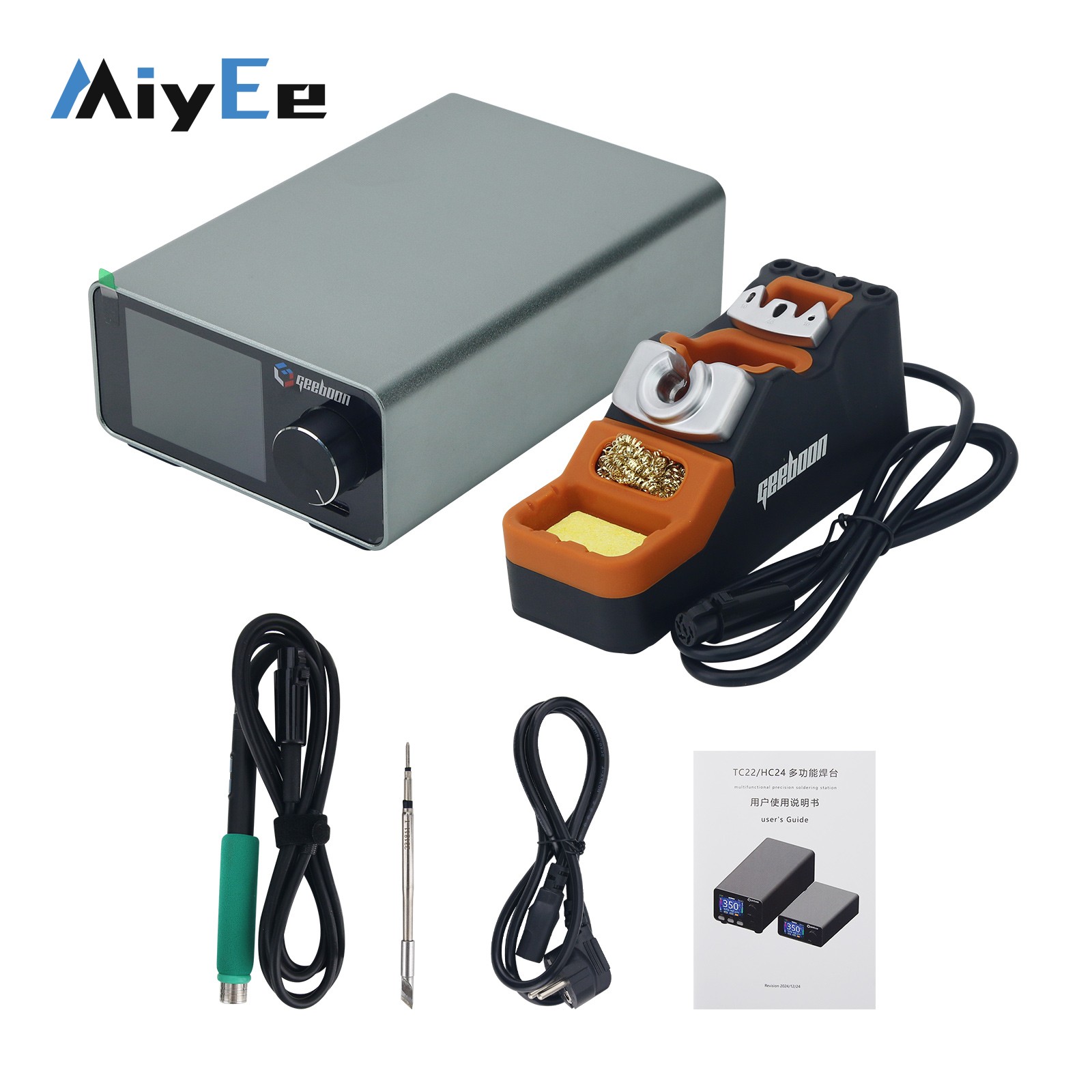 Zestaw stacji lutowniczej GEEB – Electronics Repair Kit With Soldering Iron recenzja i cena