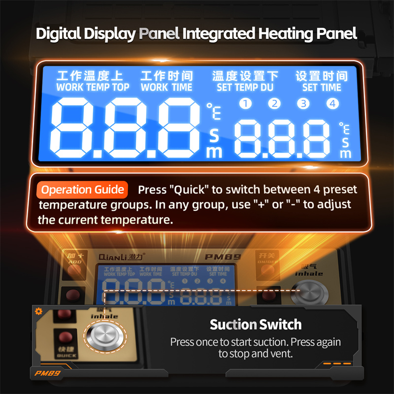 QianLi PM89 360 °   Zestaw nar – Screen Separator Machine recenzja i cena