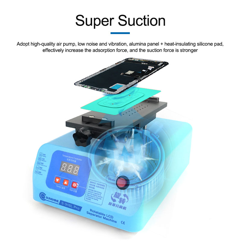 SUNSHINE S-918L Pro 8,5-calowy – Screen Separator Machine recenzja i cena