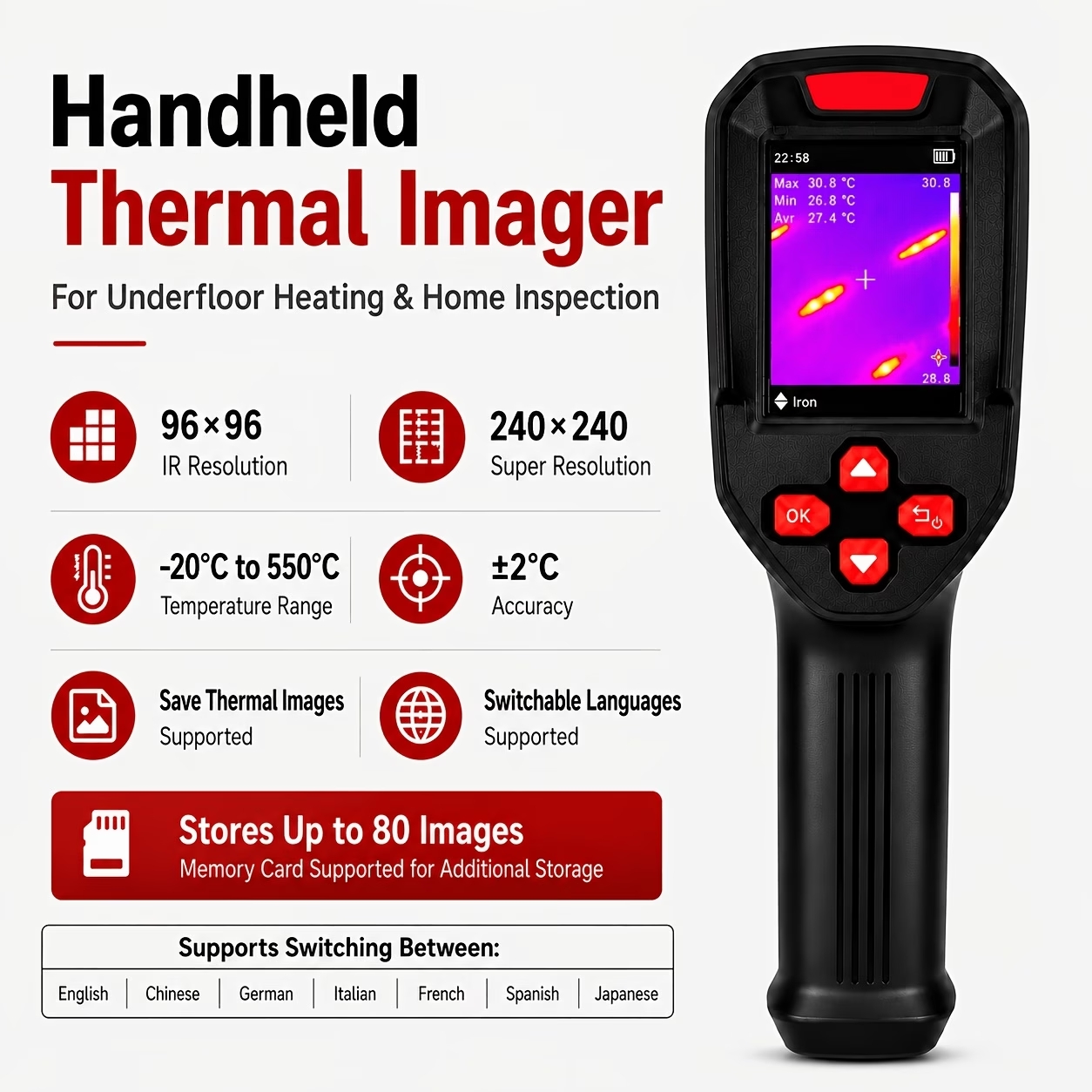 Kamera termowizyjna Super IR 2 – Electronics Repair Images recenzja i cena